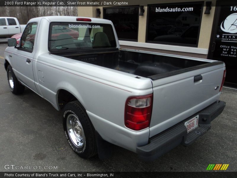 Silver Frost Metallic / Dark Graphite 2003 Ford Ranger XL Regular Cab