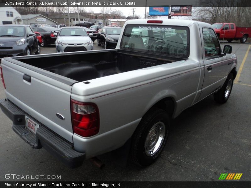 Silver Frost Metallic / Dark Graphite 2003 Ford Ranger XL Regular Cab