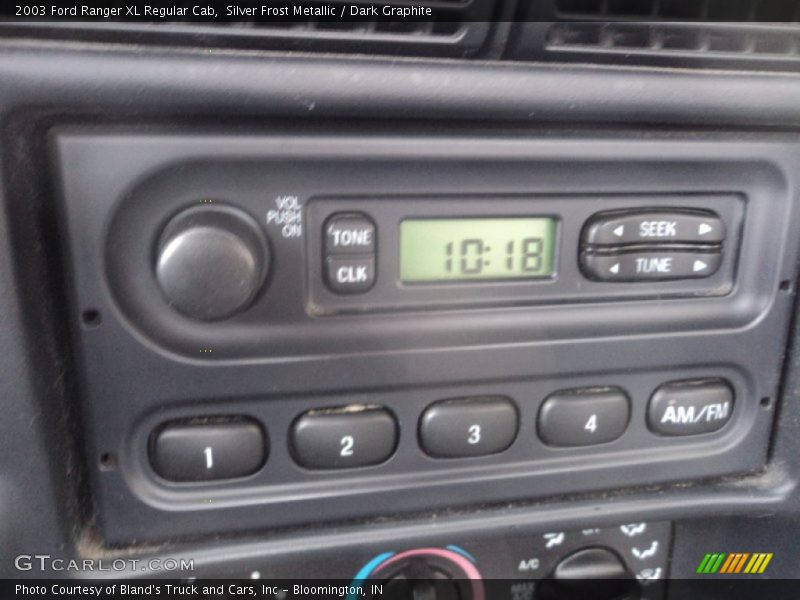 Silver Frost Metallic / Dark Graphite 2003 Ford Ranger XL Regular Cab