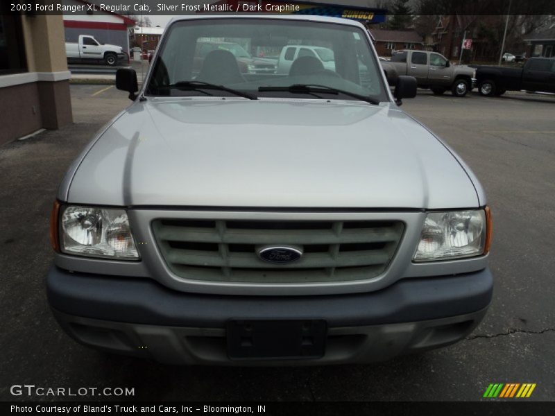 Silver Frost Metallic / Dark Graphite 2003 Ford Ranger XL Regular Cab