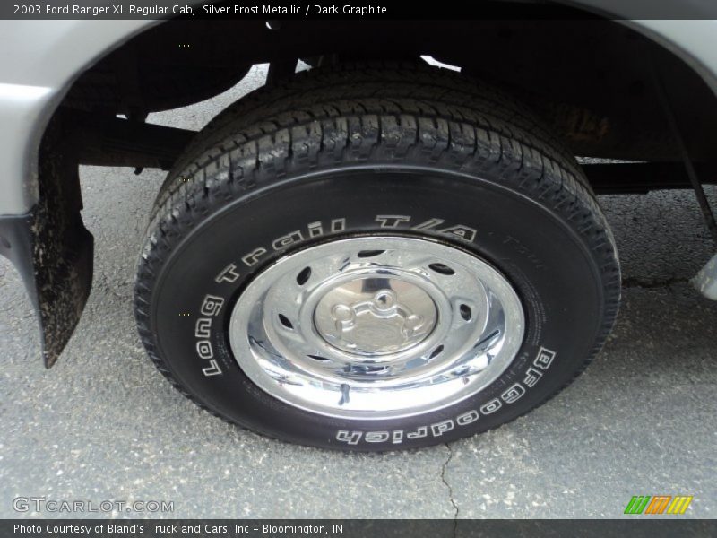 Silver Frost Metallic / Dark Graphite 2003 Ford Ranger XL Regular Cab