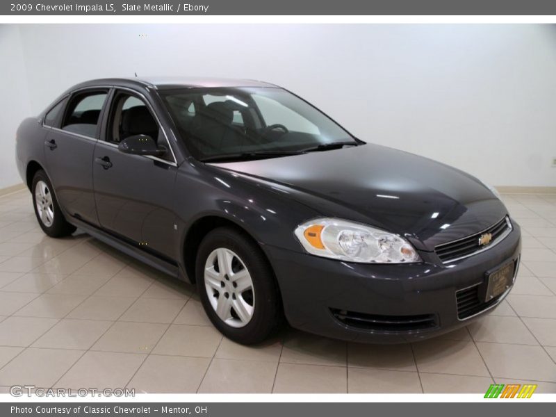 Slate Metallic / Ebony 2009 Chevrolet Impala LS