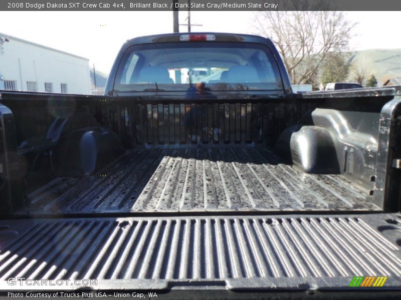 Brilliant Black / Dark Slate Gray/Medium Slate Gray 2008 Dodge Dakota SXT Crew Cab 4x4