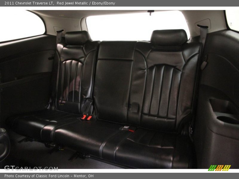 Red Jewel Metallic / Ebony/Ebony 2011 Chevrolet Traverse LT