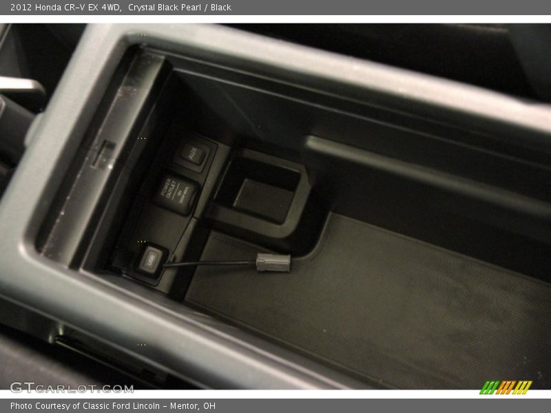 Crystal Black Pearl / Black 2012 Honda CR-V EX 4WD