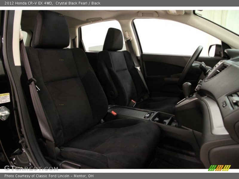 Crystal Black Pearl / Black 2012 Honda CR-V EX 4WD