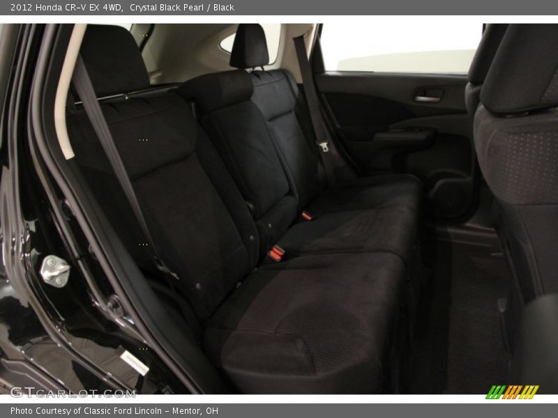 Crystal Black Pearl / Black 2012 Honda CR-V EX 4WD