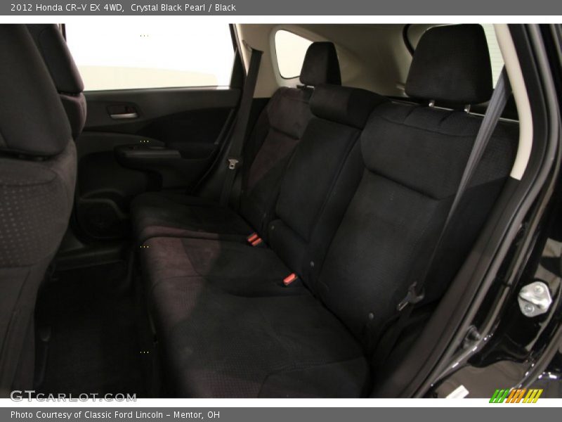 Crystal Black Pearl / Black 2012 Honda CR-V EX 4WD