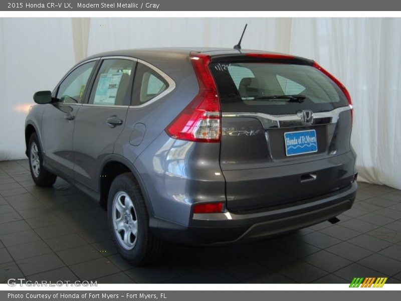 Modern Steel Metallic / Gray 2015 Honda CR-V LX