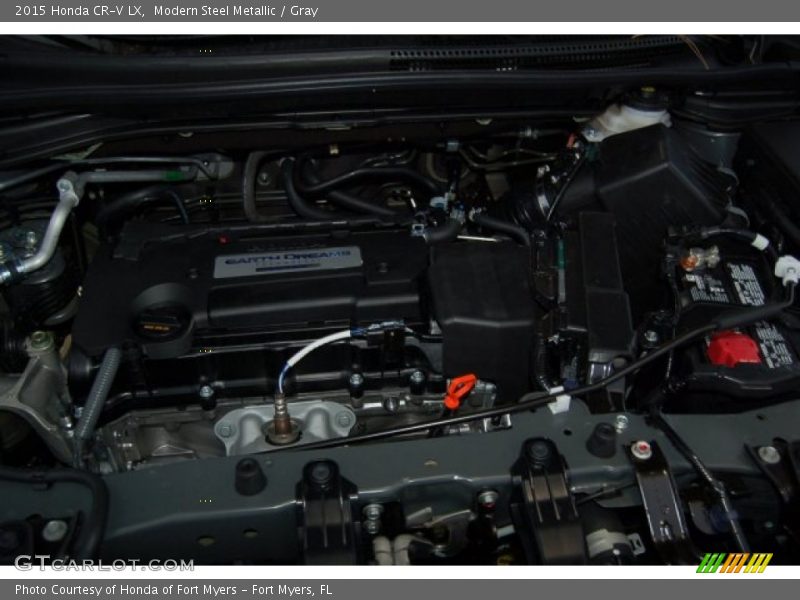 Modern Steel Metallic / Gray 2015 Honda CR-V LX
