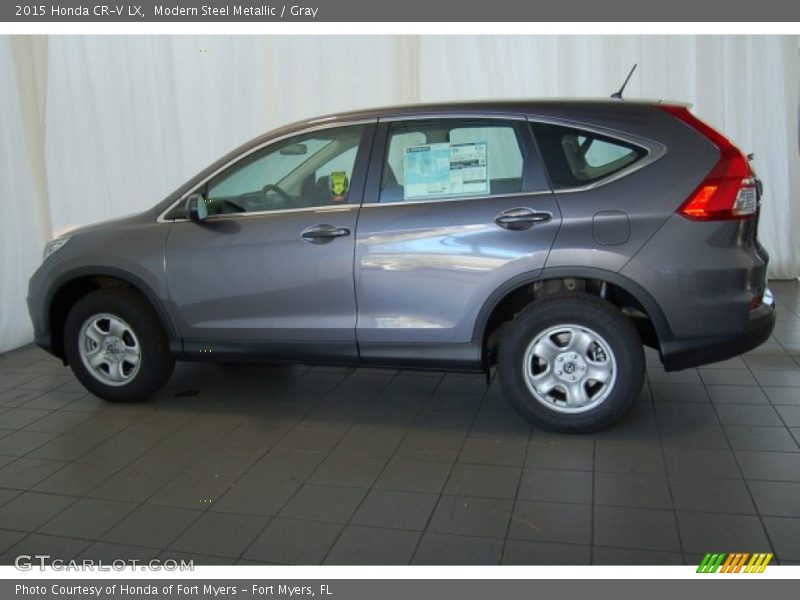 Modern Steel Metallic / Gray 2015 Honda CR-V LX