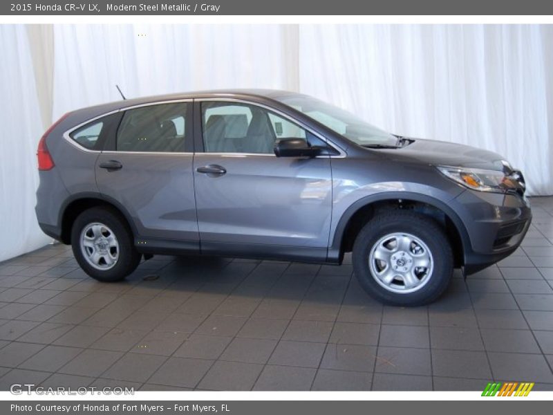 Modern Steel Metallic / Gray 2015 Honda CR-V LX