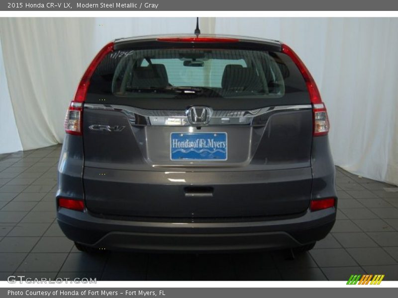 Modern Steel Metallic / Gray 2015 Honda CR-V LX