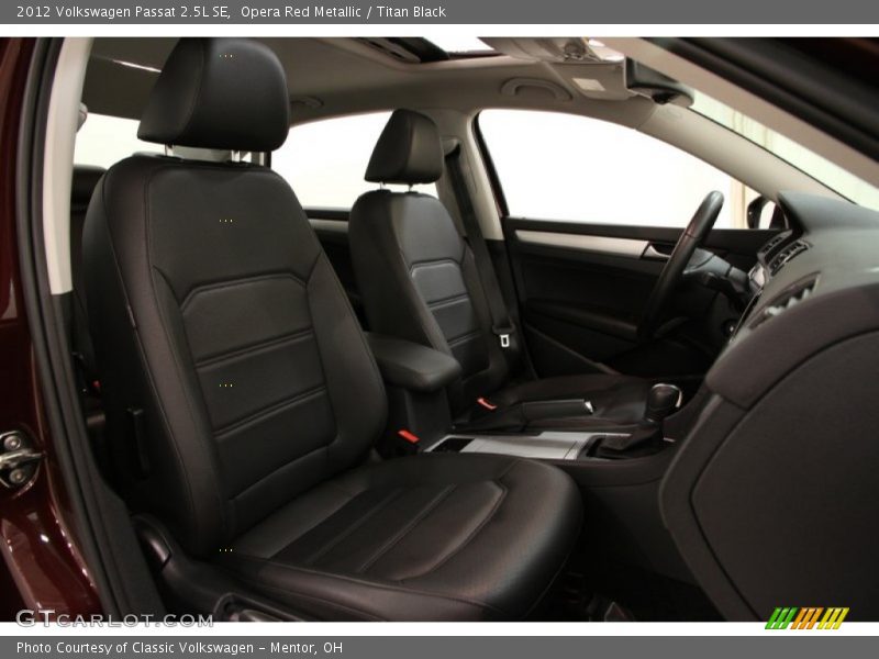 Opera Red Metallic / Titan Black 2012 Volkswagen Passat 2.5L SE
