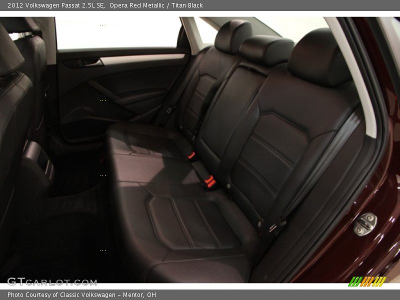 Opera Red Metallic / Titan Black 2012 Volkswagen Passat 2.5L SE