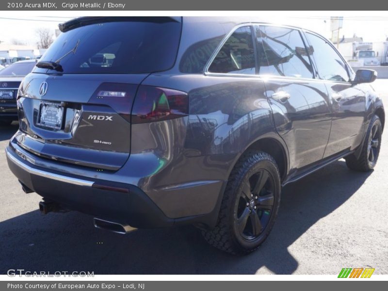 Grigio Metallic / Ebony 2010 Acura MDX