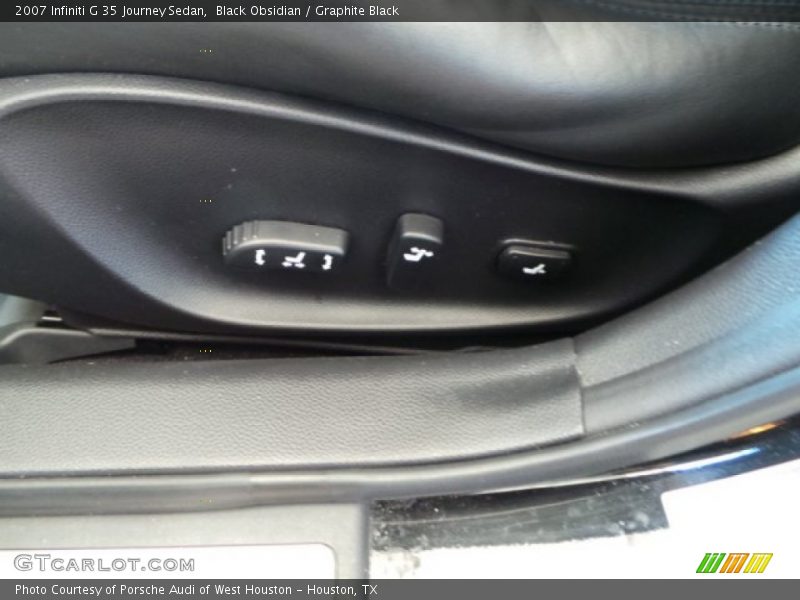 Black Obsidian / Graphite Black 2007 Infiniti G 35 Journey Sedan