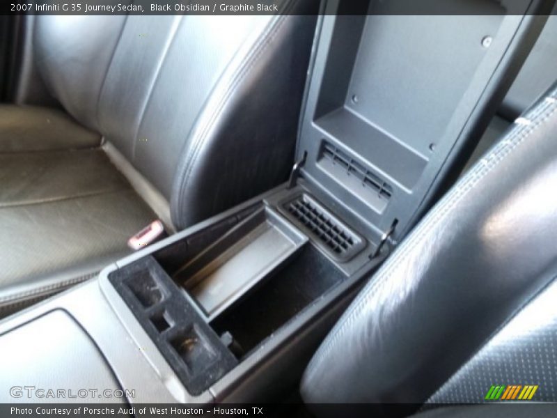 Black Obsidian / Graphite Black 2007 Infiniti G 35 Journey Sedan