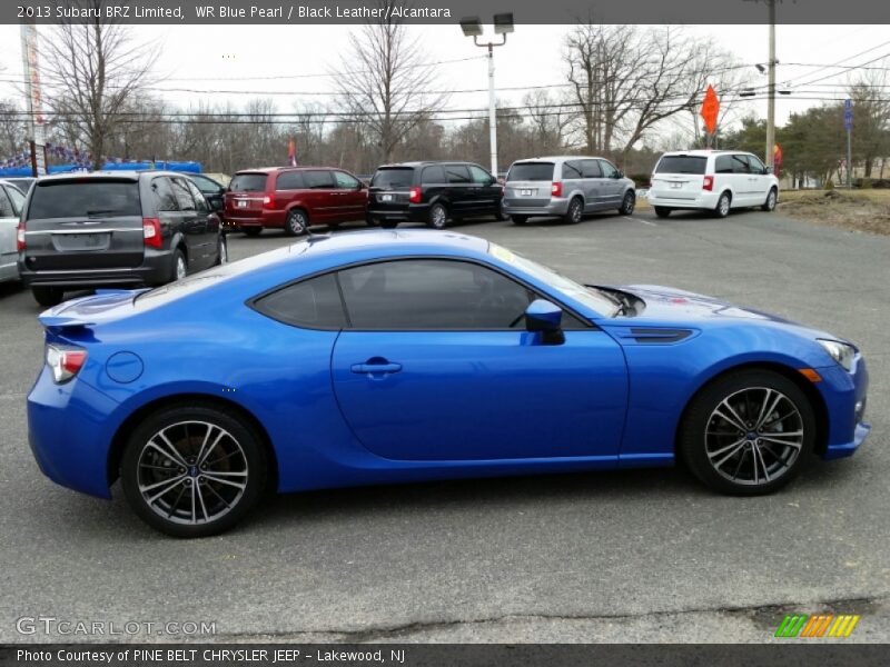 WR Blue Pearl / Black Leather/Alcantara 2013 Subaru BRZ Limited