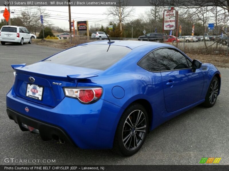 WR Blue Pearl / Black Leather/Alcantara 2013 Subaru BRZ Limited