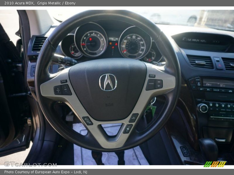 Grigio Metallic / Ebony 2010 Acura MDX