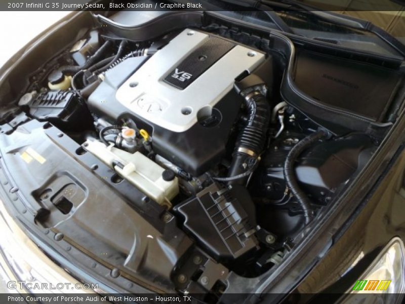 Black Obsidian / Graphite Black 2007 Infiniti G 35 Journey Sedan