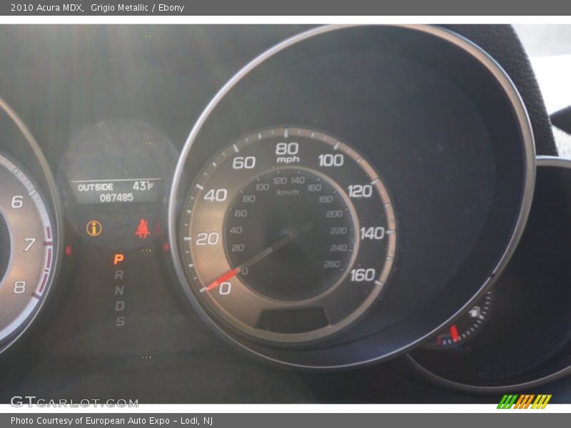 Grigio Metallic / Ebony 2010 Acura MDX