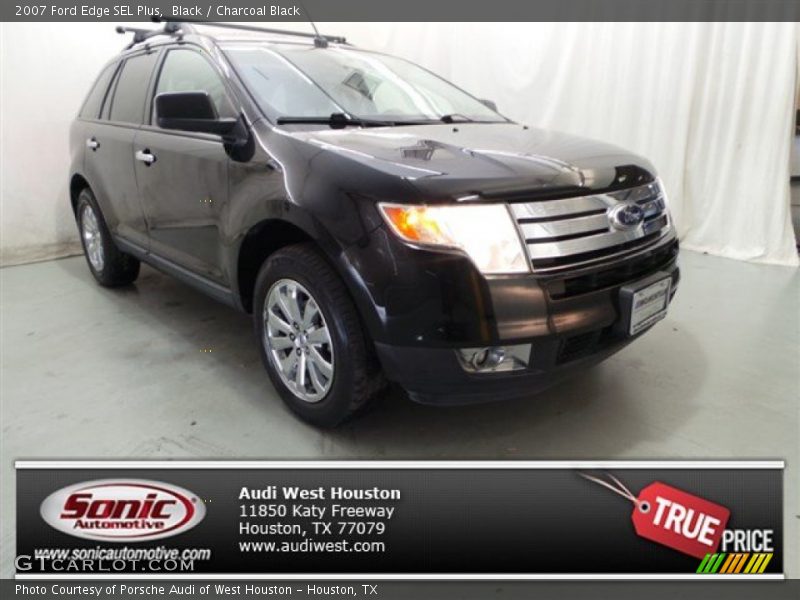 Black / Charcoal Black 2007 Ford Edge SEL Plus