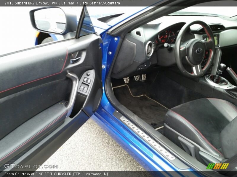 WR Blue Pearl / Black Leather/Alcantara 2013 Subaru BRZ Limited