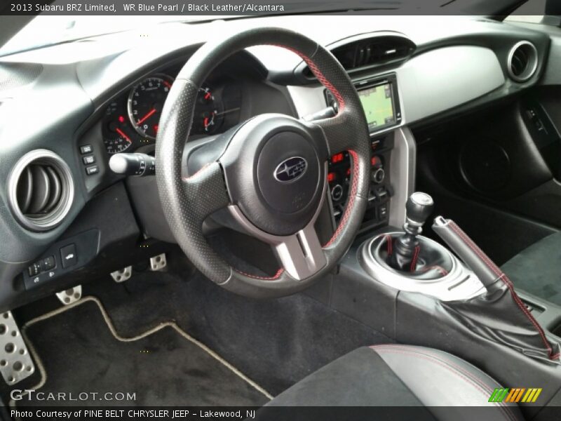 WR Blue Pearl / Black Leather/Alcantara 2013 Subaru BRZ Limited