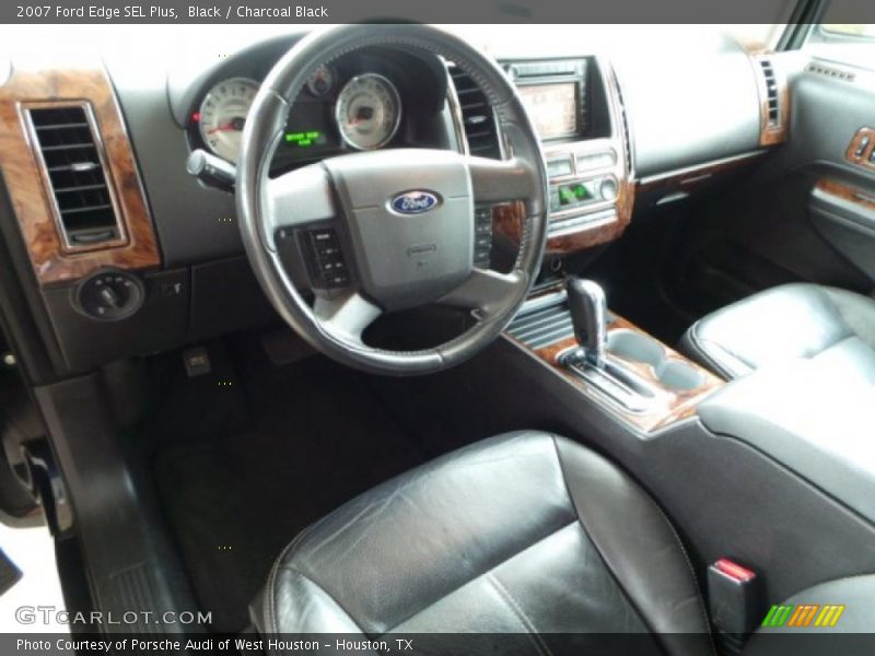 Black / Charcoal Black 2007 Ford Edge SEL Plus