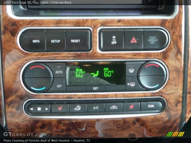 Black / Charcoal Black 2007 Ford Edge SEL Plus