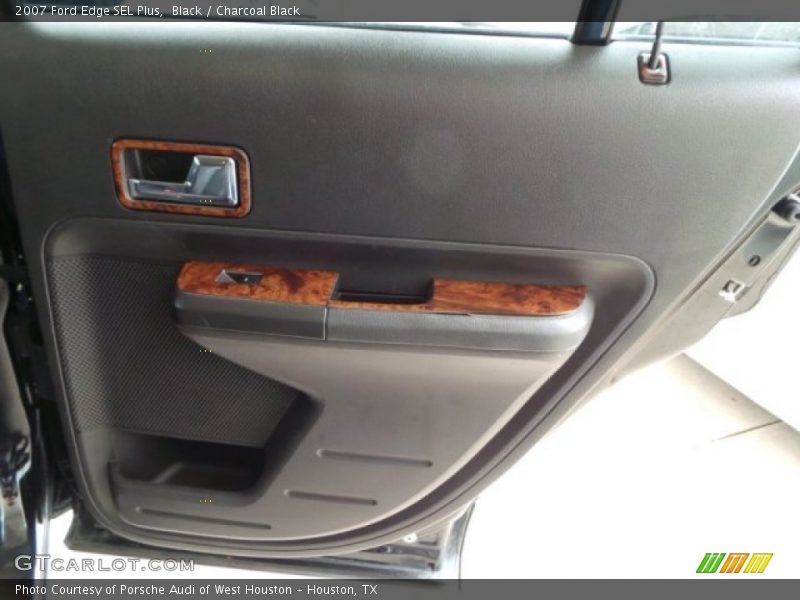 Black / Charcoal Black 2007 Ford Edge SEL Plus