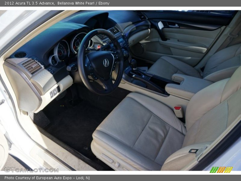 Bellanova White Pearl / Ebony 2012 Acura TL 3.5 Advance