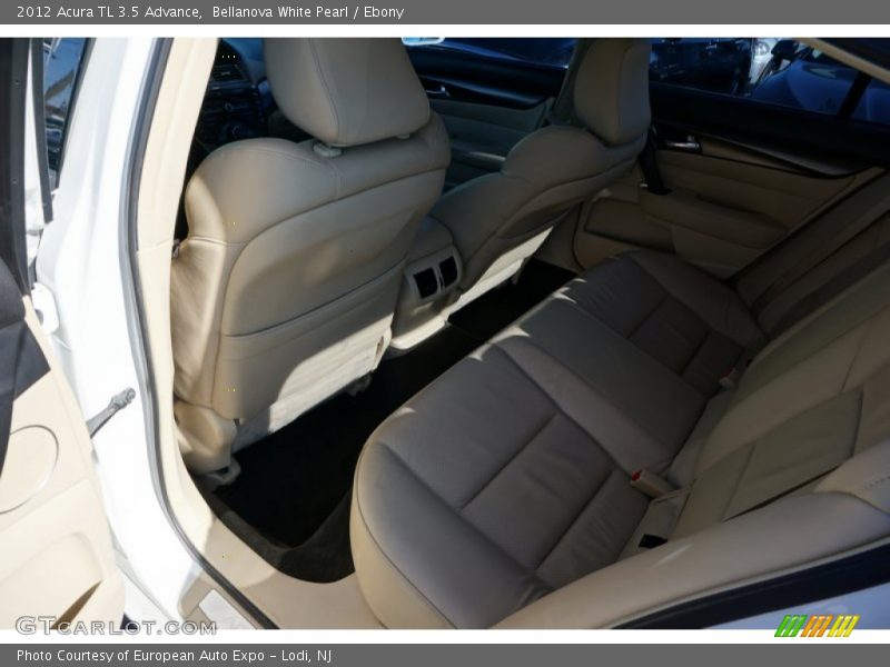 Bellanova White Pearl / Ebony 2012 Acura TL 3.5 Advance