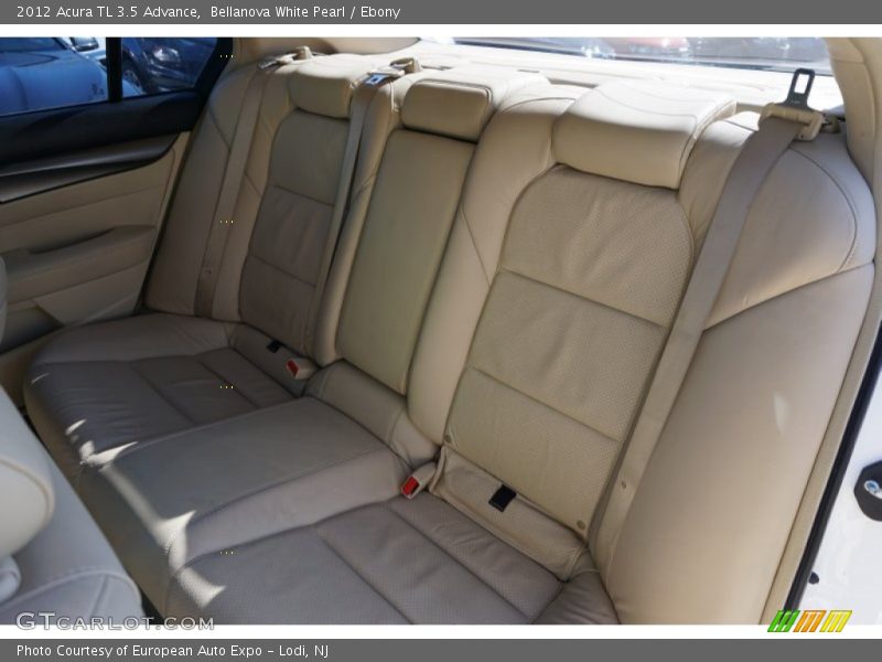 Bellanova White Pearl / Ebony 2012 Acura TL 3.5 Advance