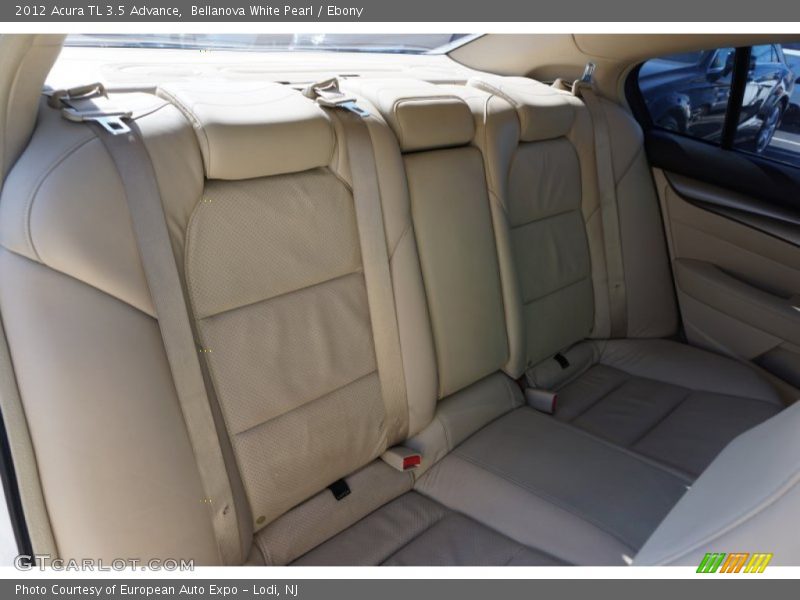 Bellanova White Pearl / Ebony 2012 Acura TL 3.5 Advance