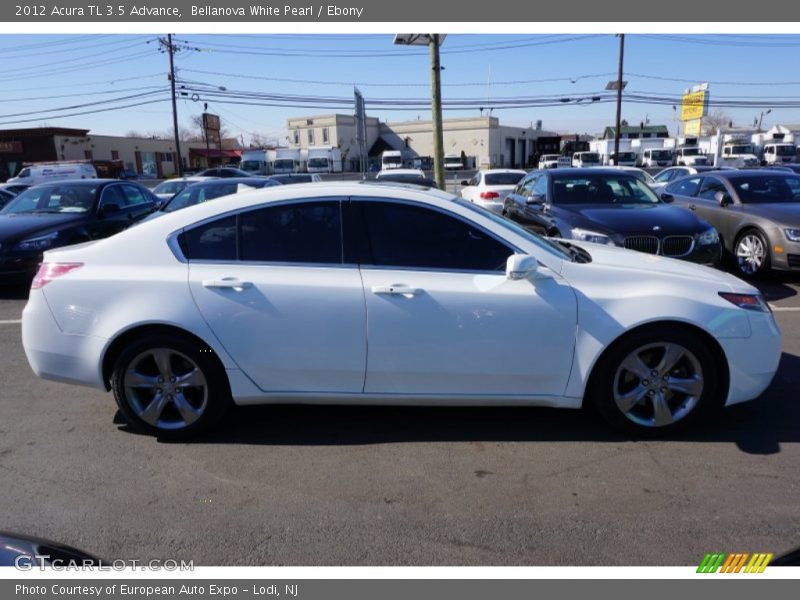 Bellanova White Pearl / Ebony 2012 Acura TL 3.5 Advance