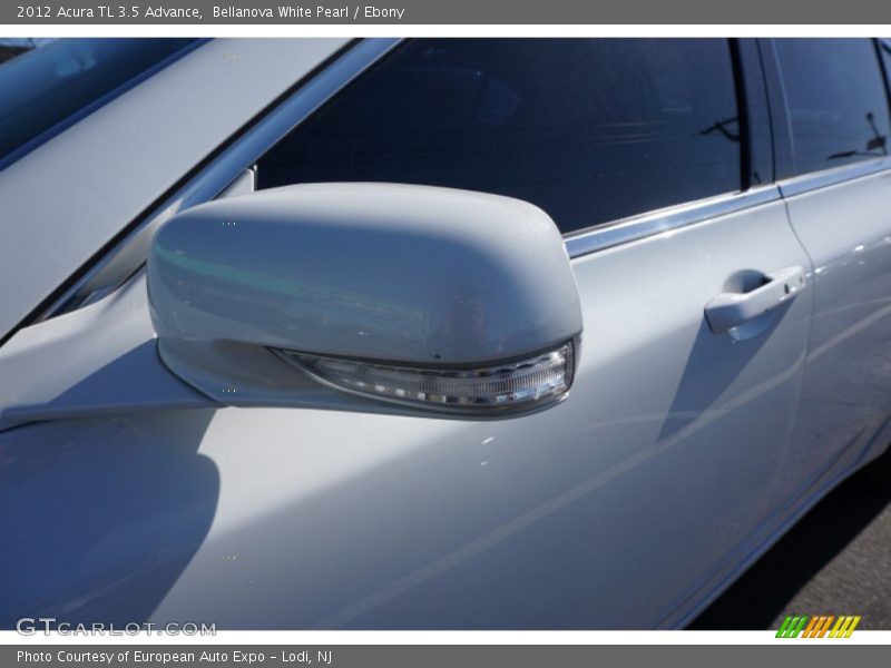 Bellanova White Pearl / Ebony 2012 Acura TL 3.5 Advance