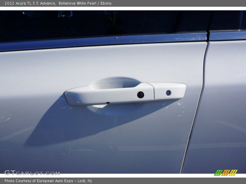 Bellanova White Pearl / Ebony 2012 Acura TL 3.5 Advance