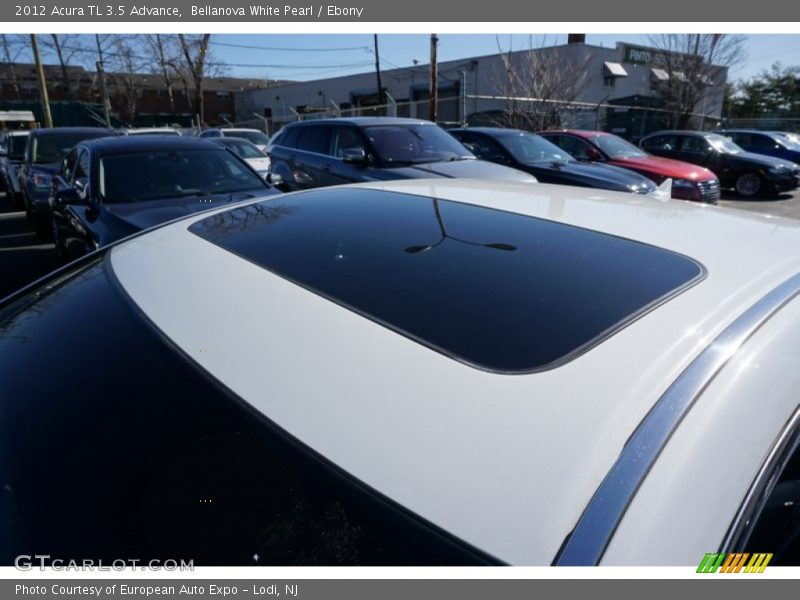 Bellanova White Pearl / Ebony 2012 Acura TL 3.5 Advance