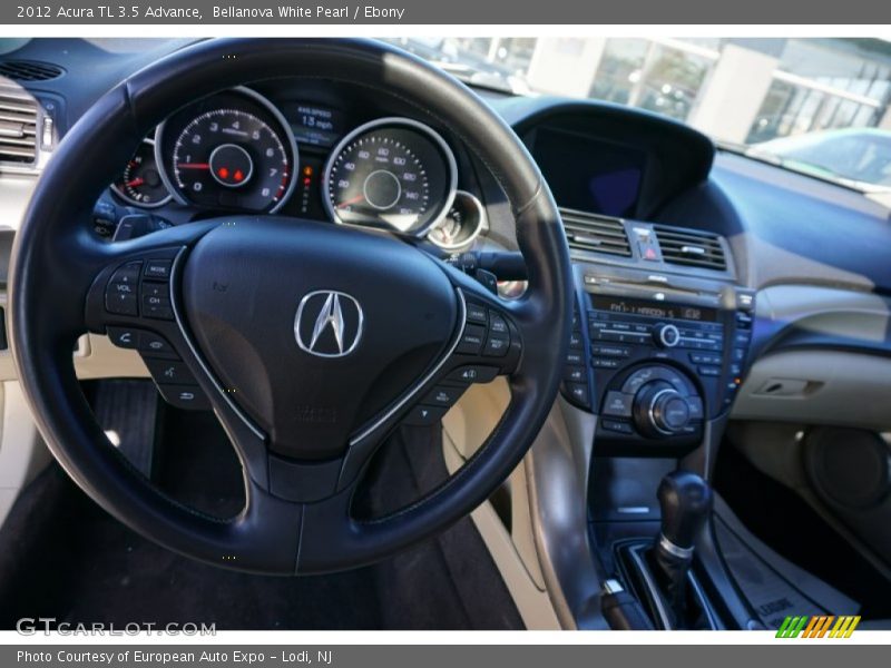 Bellanova White Pearl / Ebony 2012 Acura TL 3.5 Advance