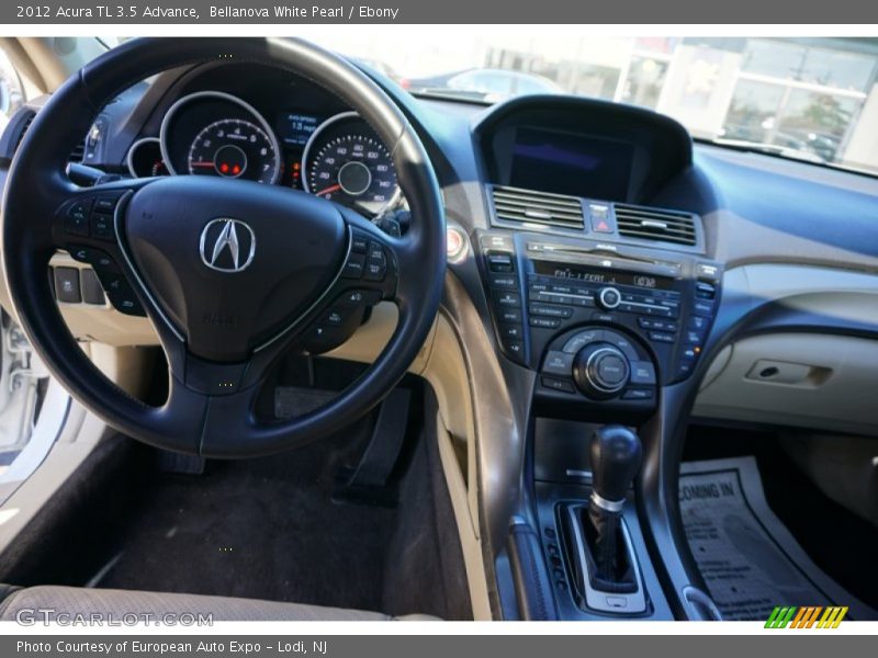 Bellanova White Pearl / Ebony 2012 Acura TL 3.5 Advance