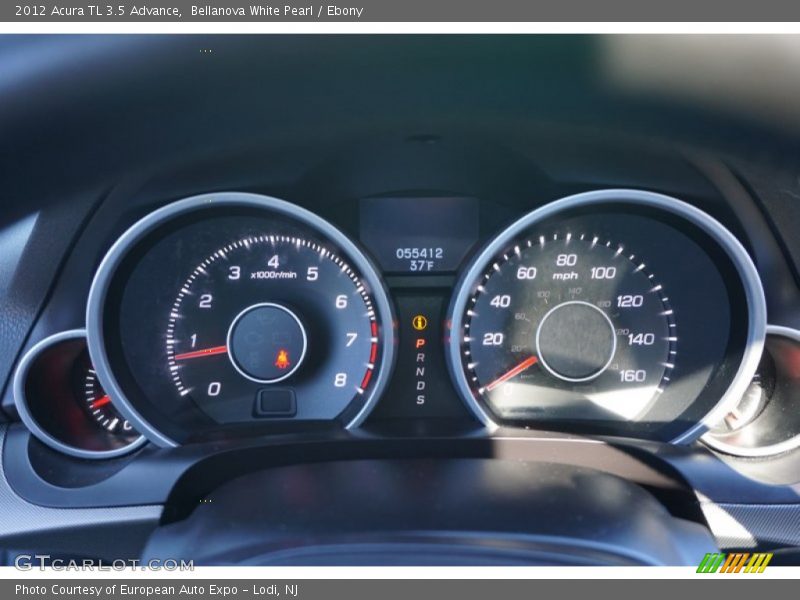 Bellanova White Pearl / Ebony 2012 Acura TL 3.5 Advance