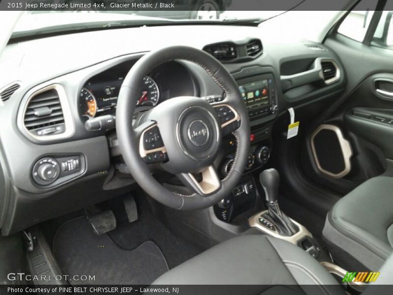  2015 Renegade Limited 4x4 Black Interior