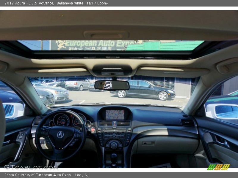 Bellanova White Pearl / Ebony 2012 Acura TL 3.5 Advance
