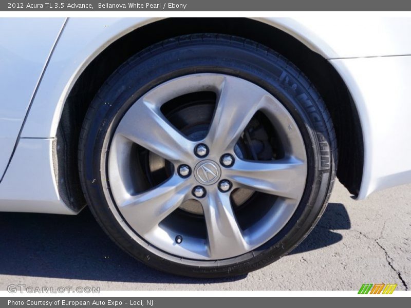 Bellanova White Pearl / Ebony 2012 Acura TL 3.5 Advance