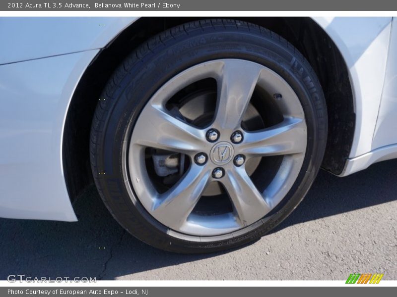 Bellanova White Pearl / Ebony 2012 Acura TL 3.5 Advance
