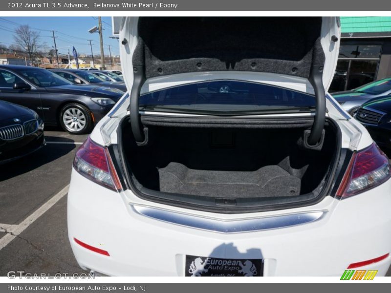 Bellanova White Pearl / Ebony 2012 Acura TL 3.5 Advance