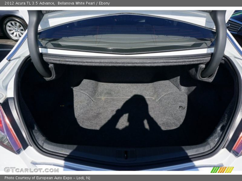 Bellanova White Pearl / Ebony 2012 Acura TL 3.5 Advance